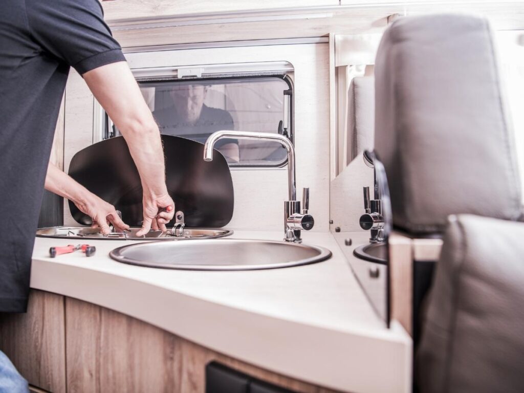 camper plumbing repair​